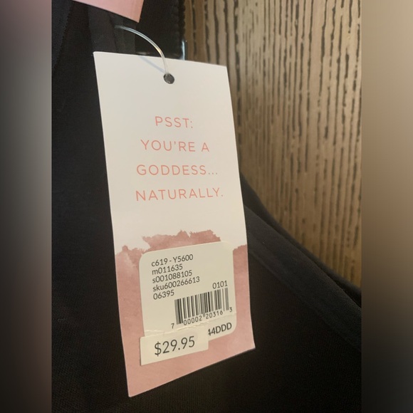 Lane Bryant Cacique Collection Black Wireless Comfort Bra - Picture 2 of 6